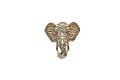 Metal Elephant Ring Gold
